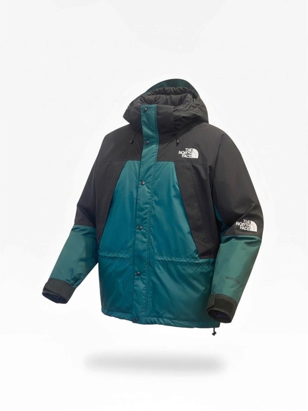 Rare The North Face VTG late 90s Mountain Jacket Gore-Tex Green & Black Size L
